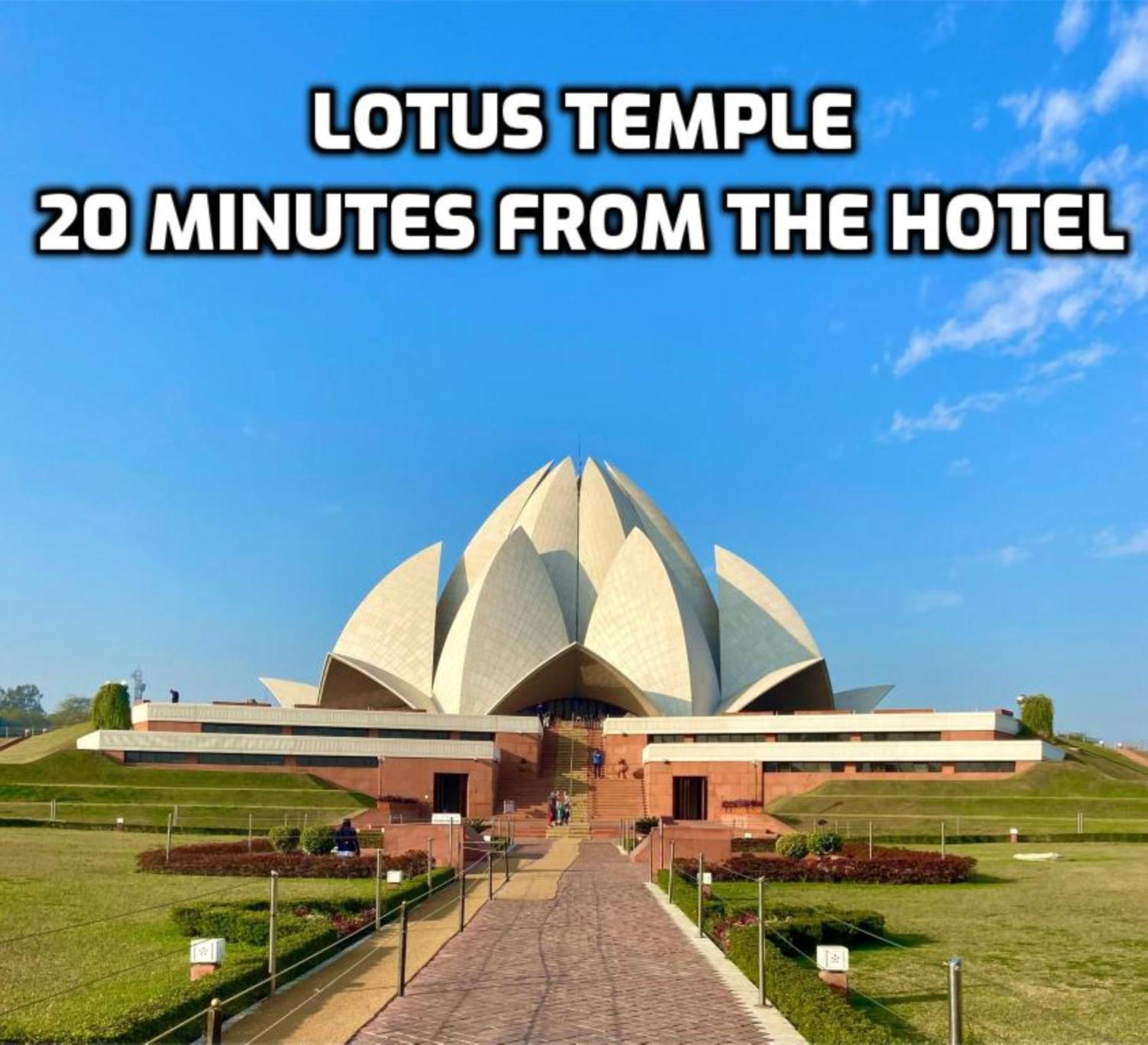 Bless Inn - Near Connaught Place New Delhi Exteriör bild