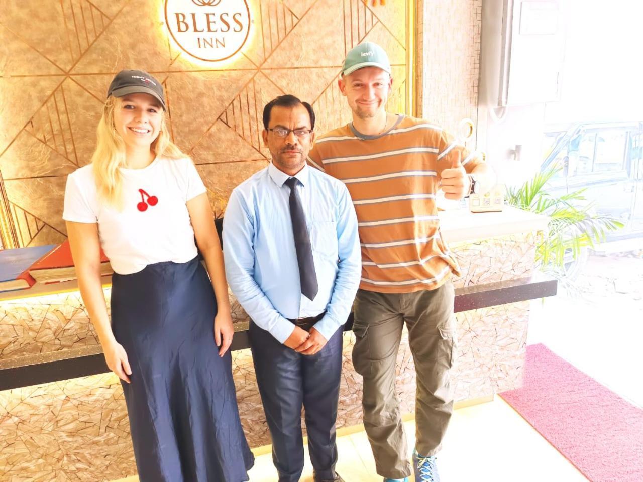 Bless Inn - Near Connaught Place New Delhi Exteriör bild
