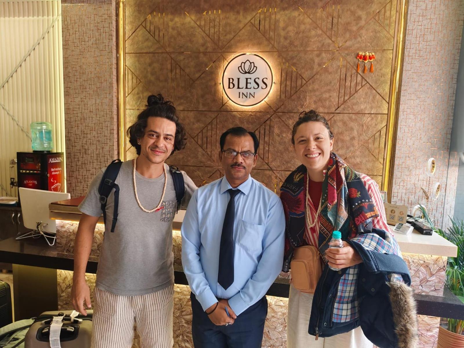 Bless Inn - Near Connaught Place New Delhi Exteriör bild